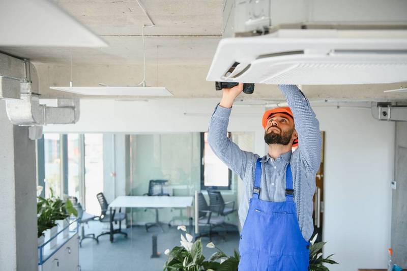 Instalação de ar condicionado em empresas